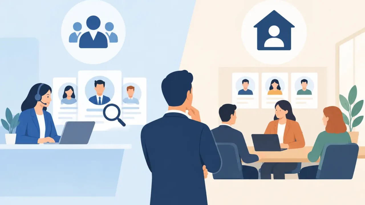Staffing Agency vs In-House Recruitment for Edmonton Employers